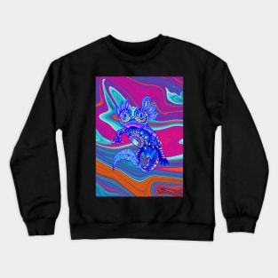 axolotl halloween costume Crewneck Sweatshirt